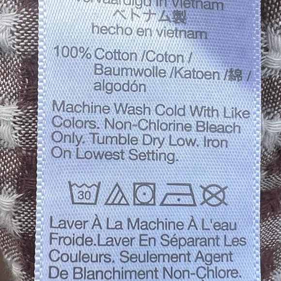 Madewell Gingham Peplum Top - Picture 6 of 6